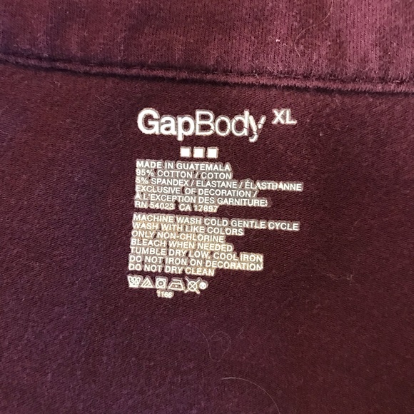 Gap Body purple 1/4 zip pullover XLarge - Picture 2 of 3